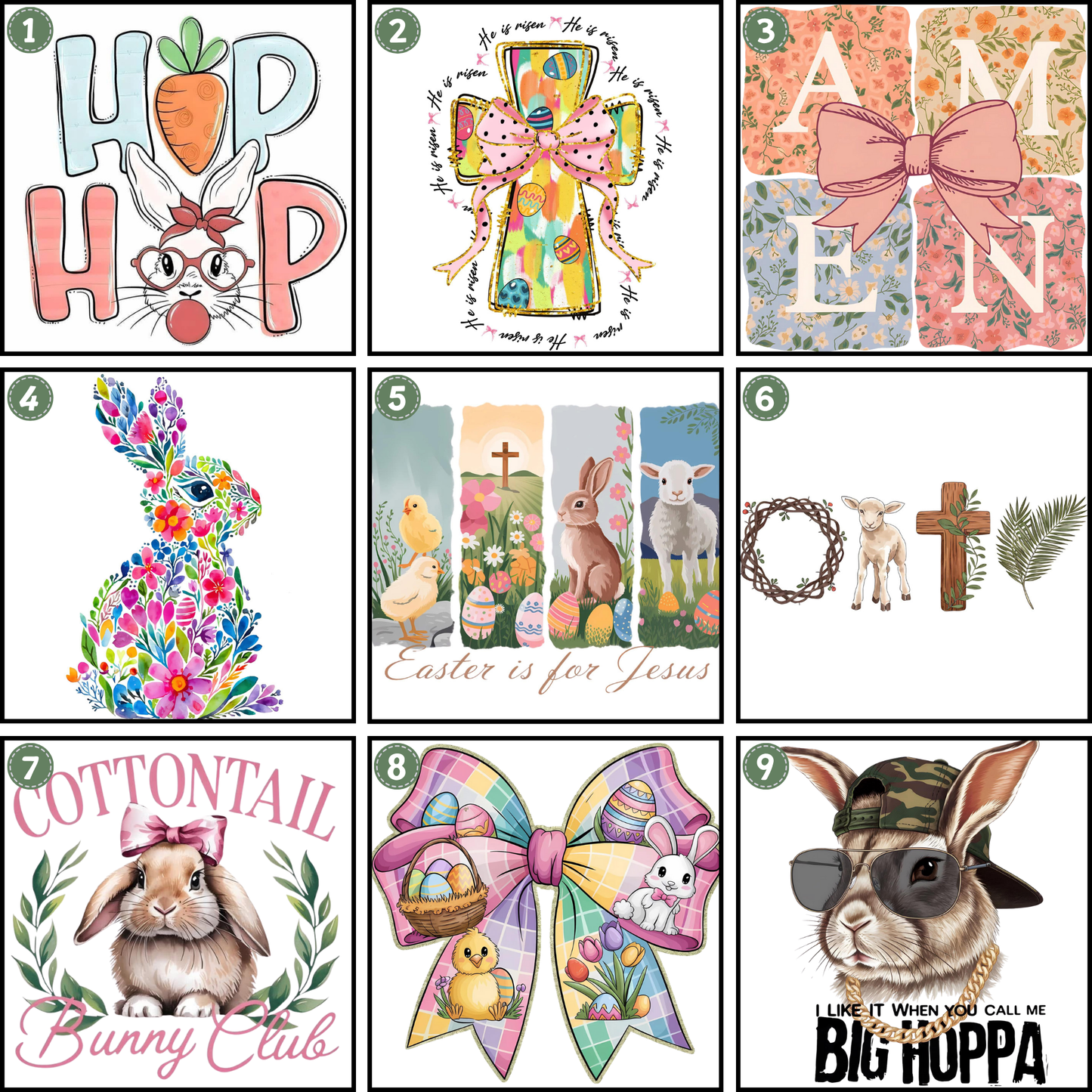 Adult Easter/Spring Shirts