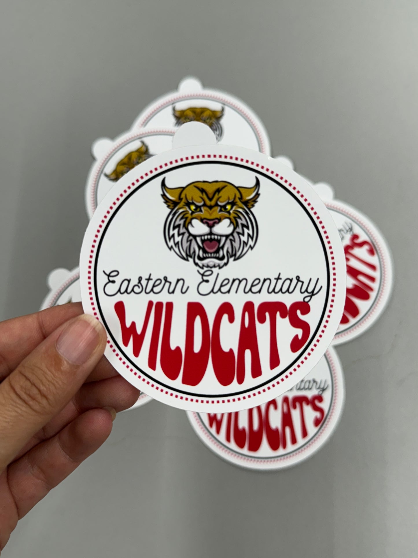 Mighty Mascot Sticker