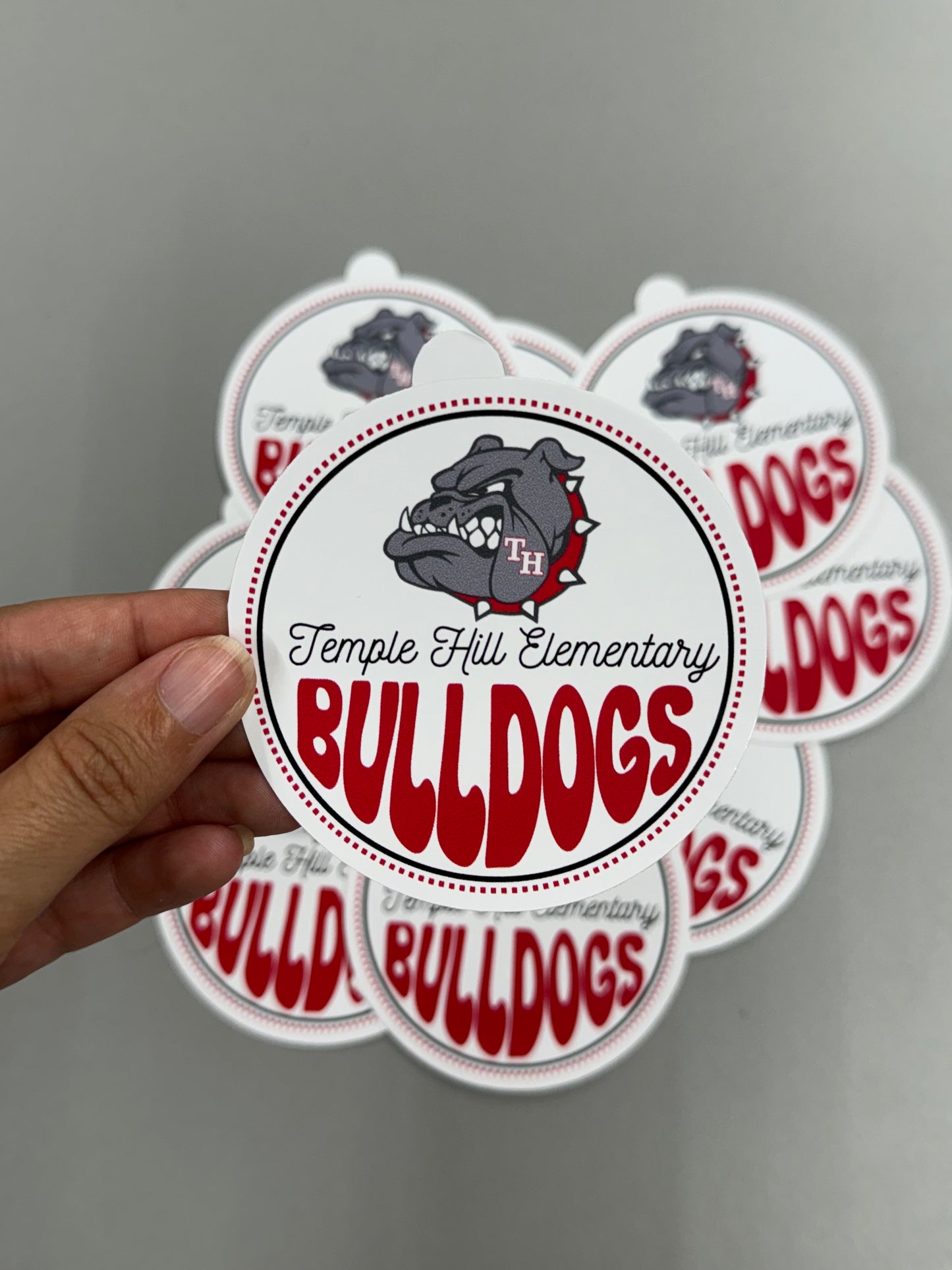 Mighty Mascot Sticker