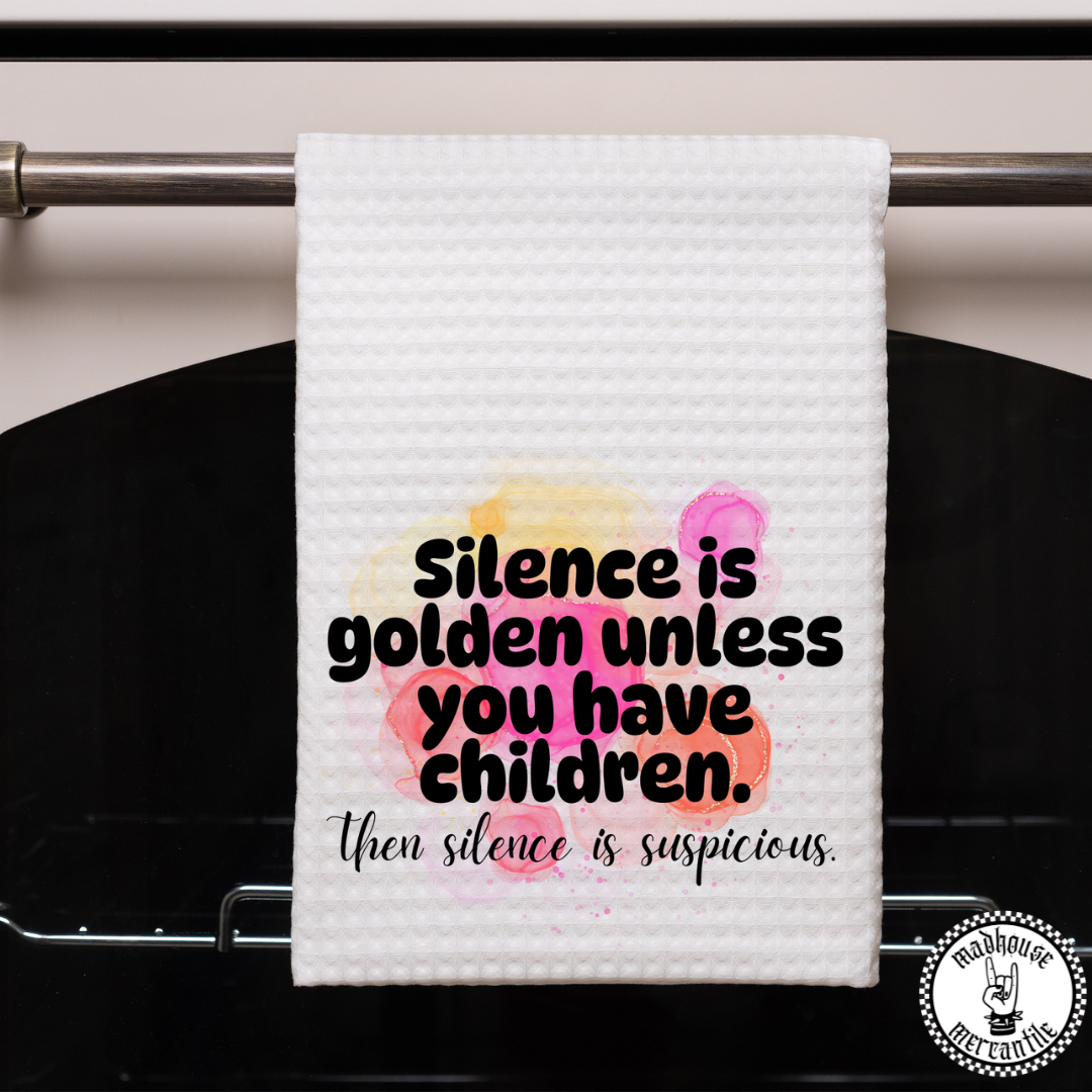 Silence is Golden Towel