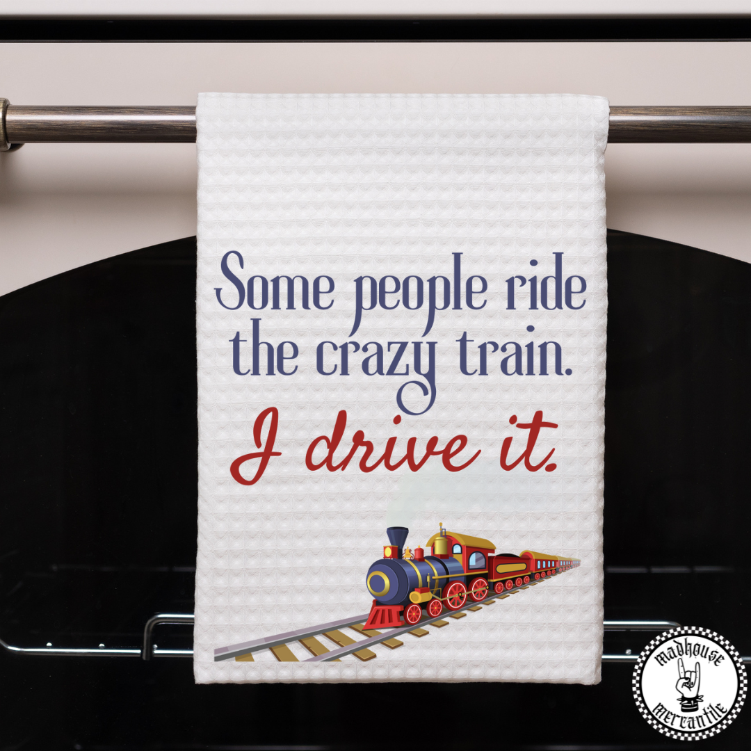 Crazy Train Towel