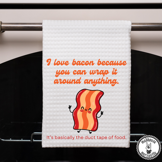 I Love Bacon Towel