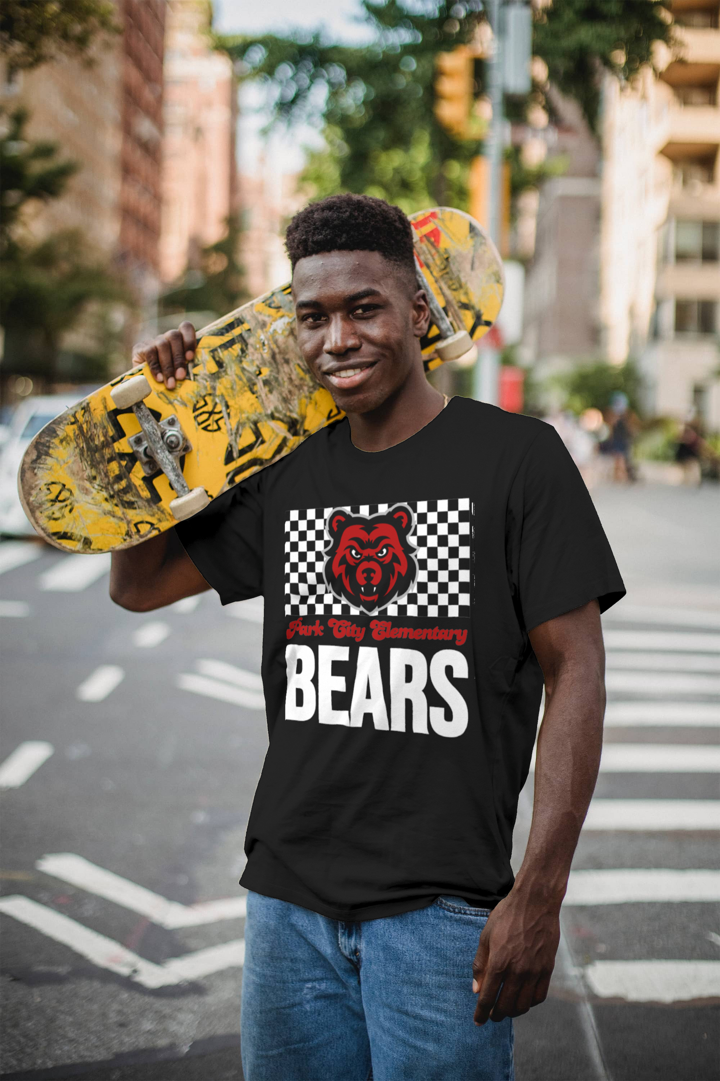 Checkerboard Bears Shirt