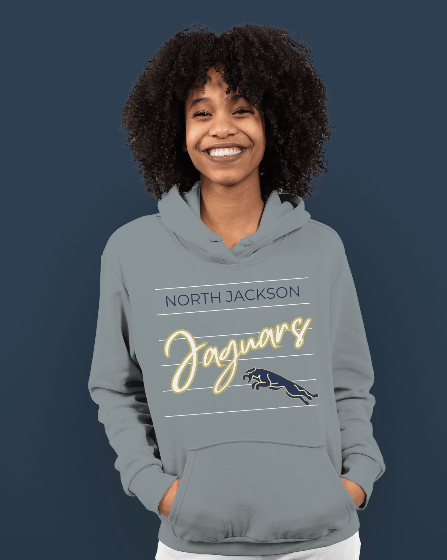 Adult Retro Jaguars Script Hoodie / Sweatshirt