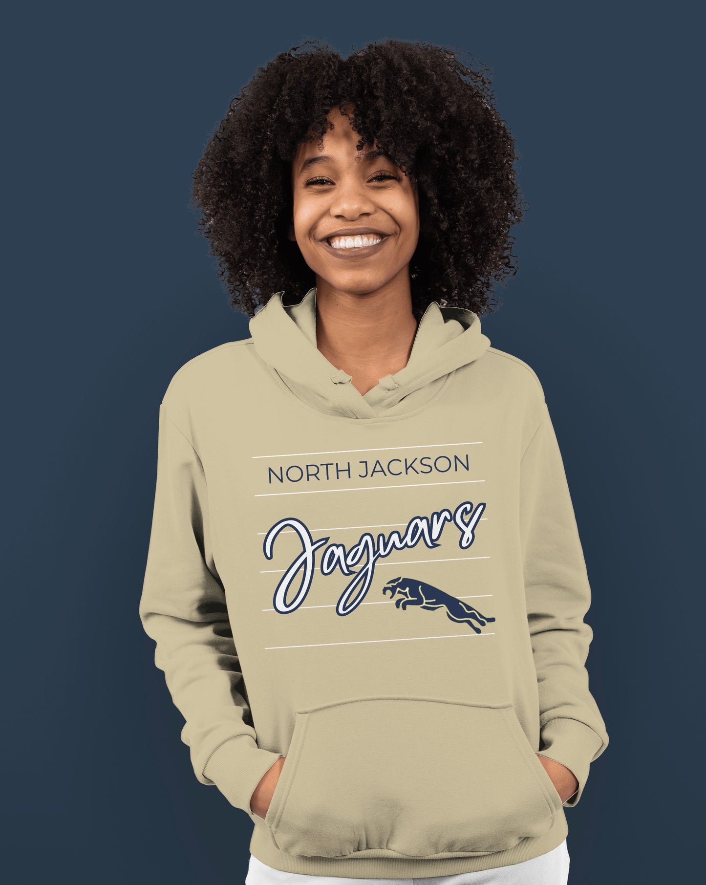 Adult Retro Jaguars Script Hoodie / Sweatshirt