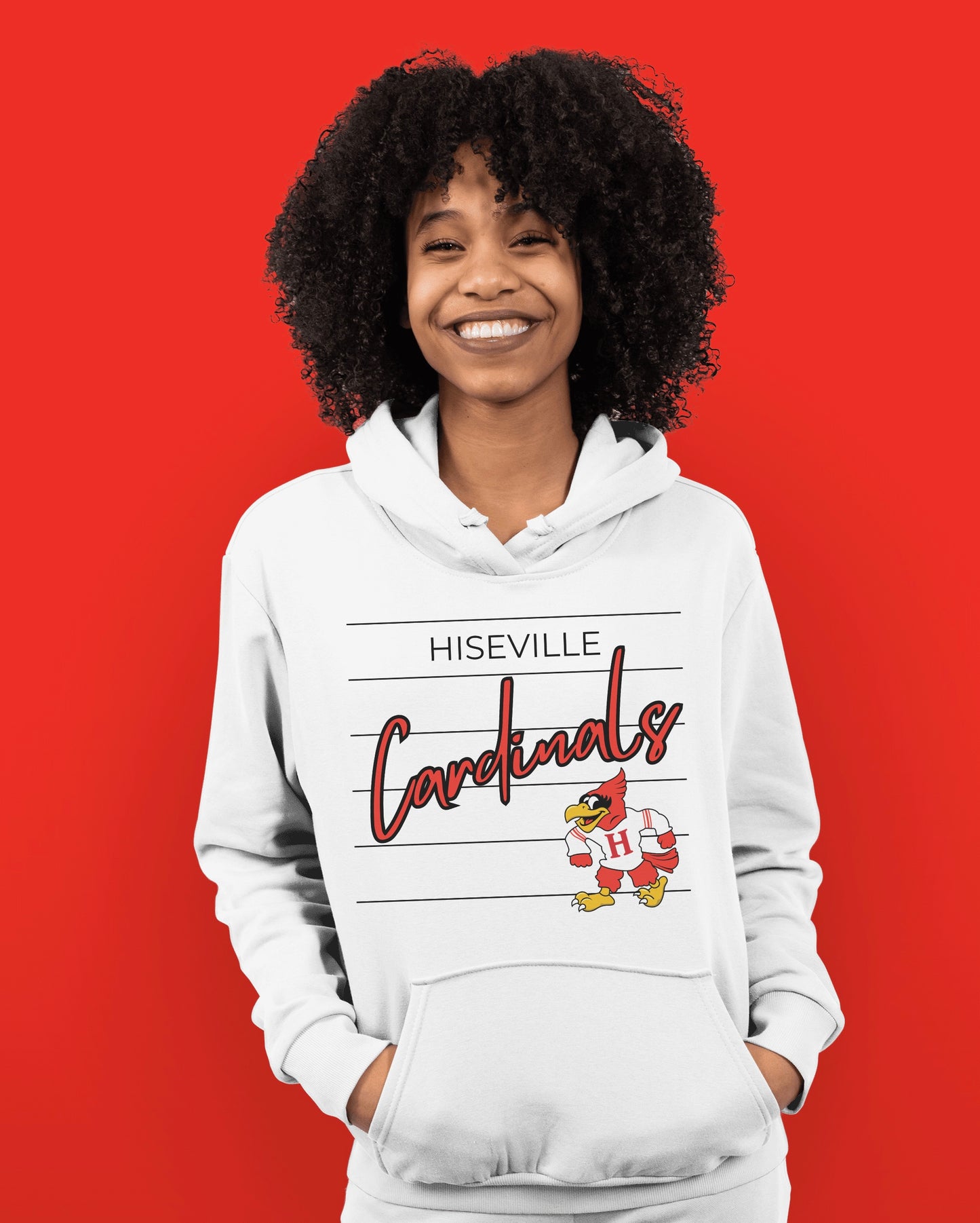 Youth Retro Cardinals Script Hoodie / Sweatshirt