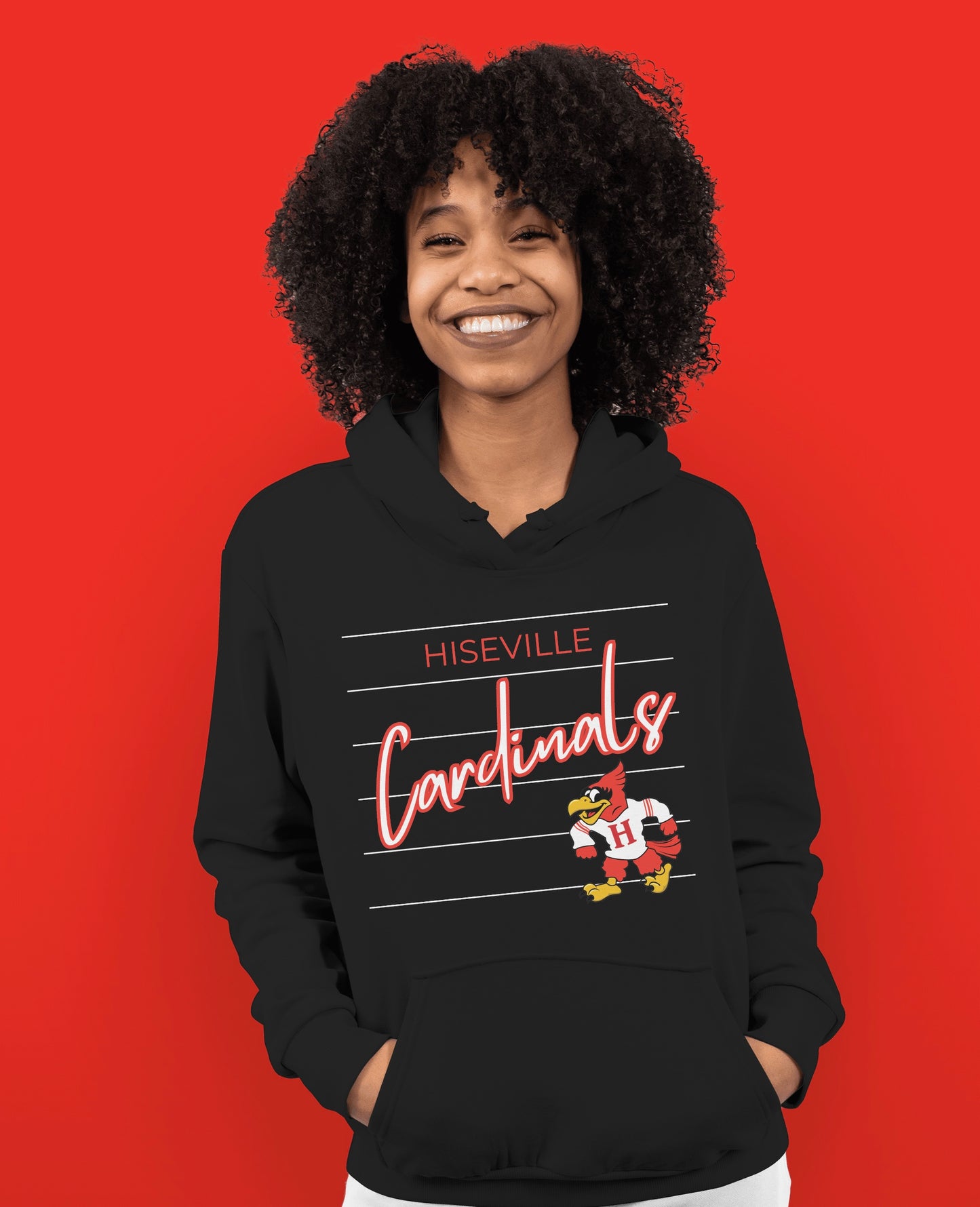 Youth Retro Cardinals Script Hoodie / Sweatshirt