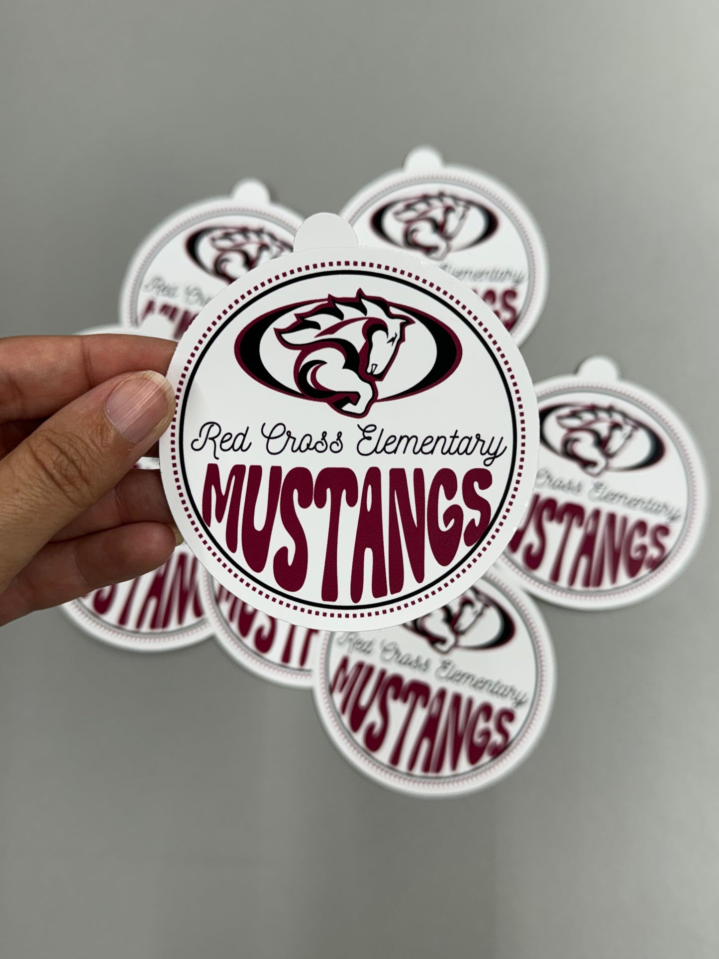 Mighty Mustangs Sticker