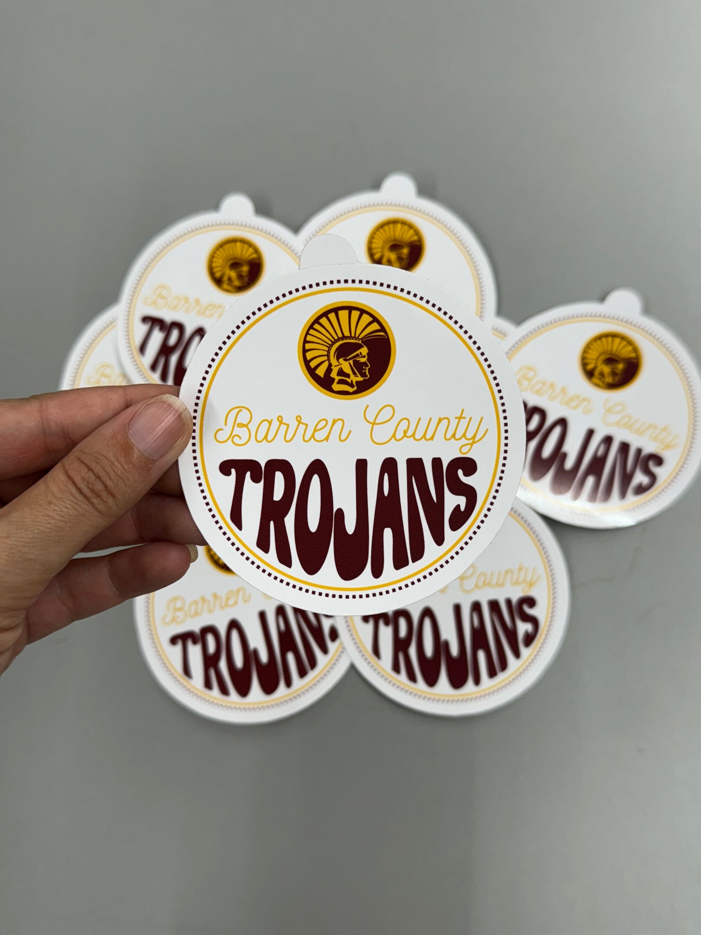 Mighty Trojans Sticker