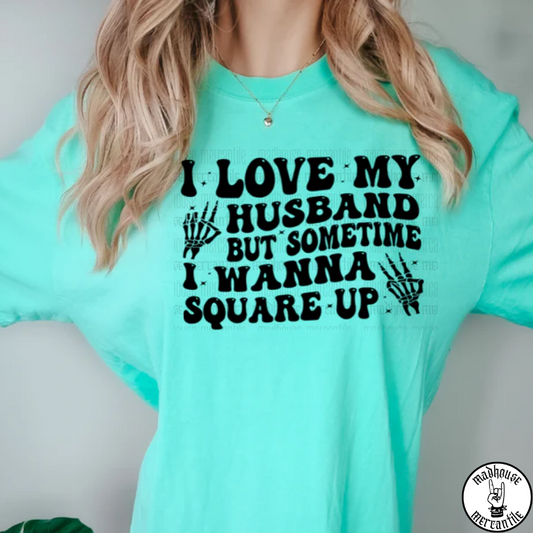 I Love my Husband Shirt