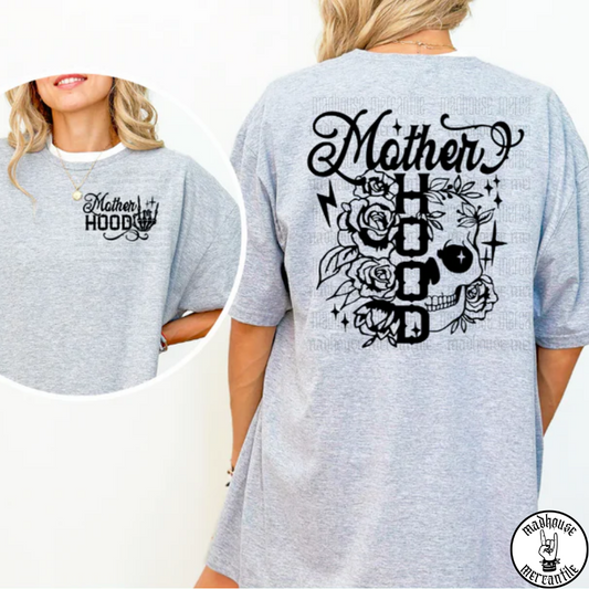 Motherhood with Skull Shirt